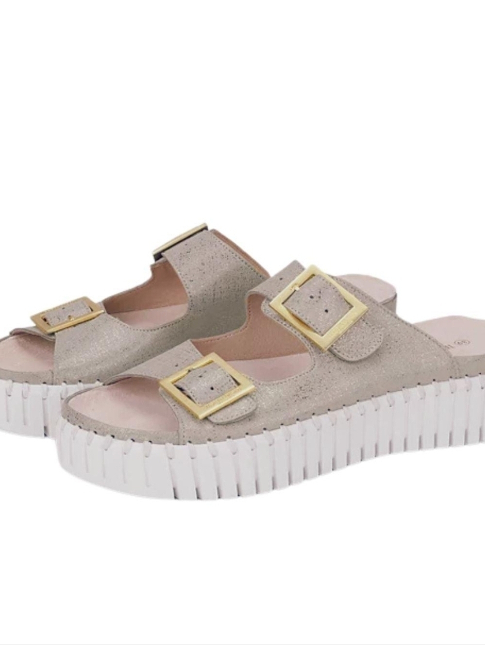 Isle Jacobsen Buckle Sandal, Color Atmosphere Size 38